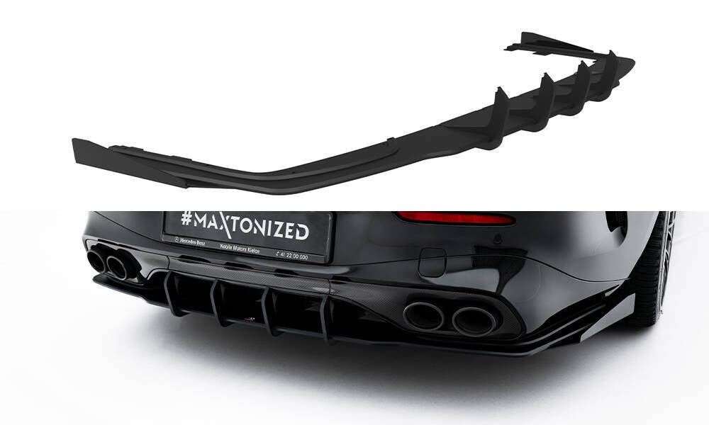 FOR MERCEDES - CLE 53 AMG - C236 - STREET PRO REAR DIFFUSER + FLAPS