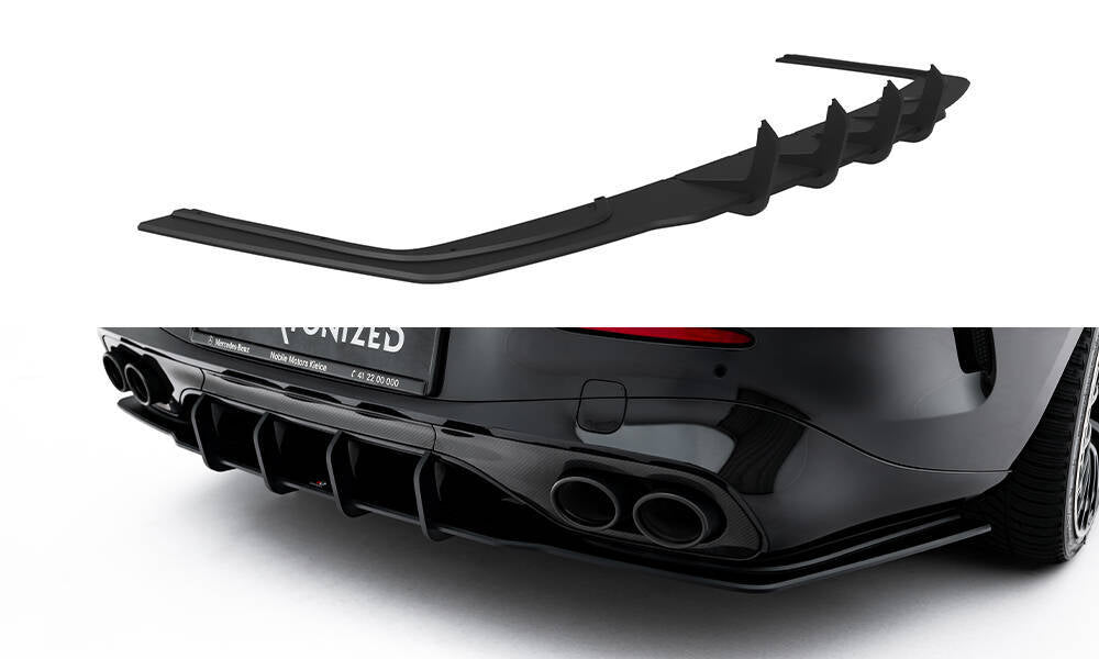 FOR MERCEDES - CLE 53 AMG - C236 - STREET PRO REAR DIFFUSER