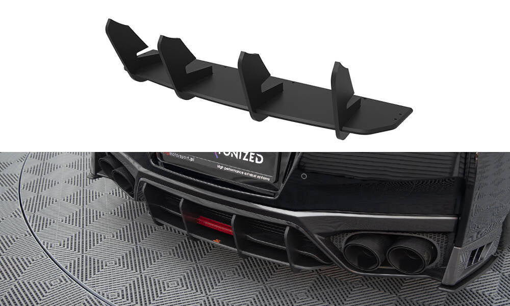 FOR NISSAN - GTR R35 - FACELIFT - STREET PRO - REAR DIFFUSER