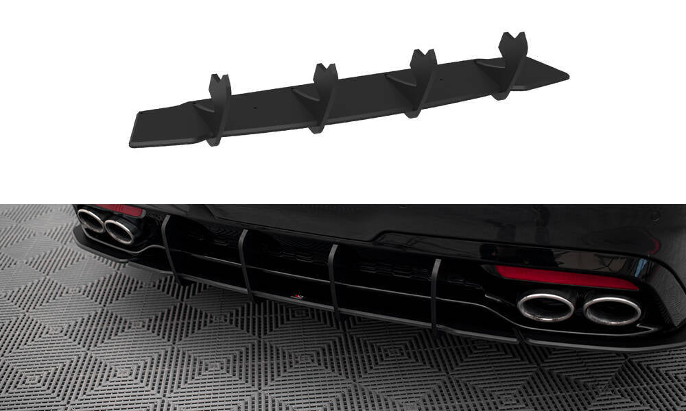 Street Pro Rear Diffuser V.1 suitable for Kia Stinger GT / GT-Line Mk1