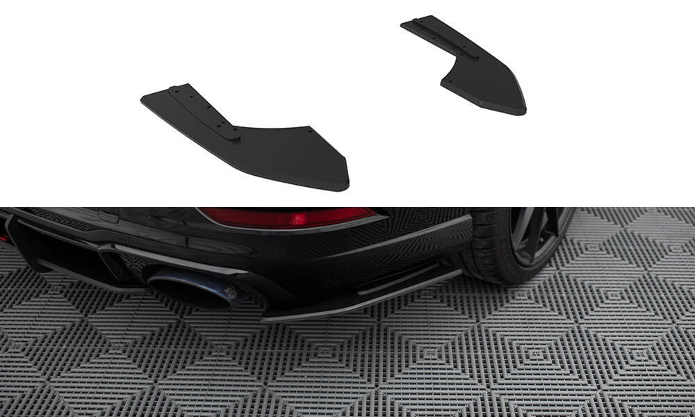 FOR AUDI - RS3 8V FACELIFT - SEDAN  - STREET PRO REAR SIDE SPLITTERS - V1