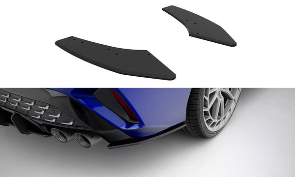 FOR AUDI - S3 - 8Y FACELIFT - STREET PRO REAR SIDE SPLITTERS