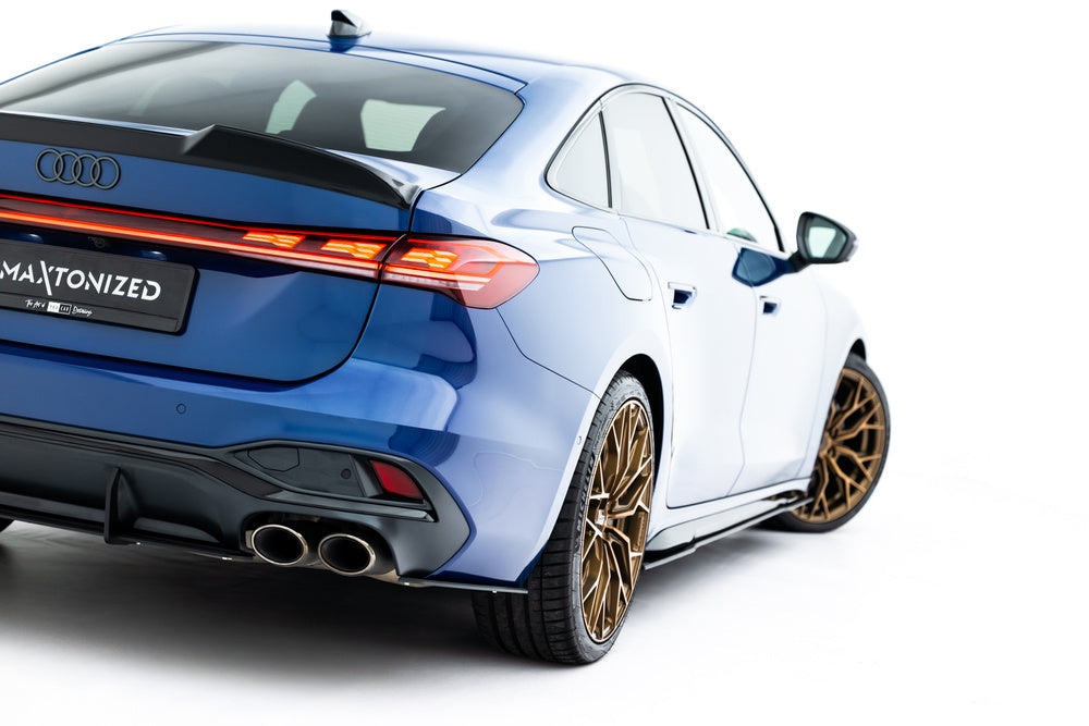 FOR AUDI - S5 SEDAN - B10 - STREET PRO REAR SIDE SPLITTERS