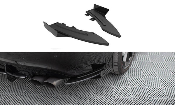 AUDI - A5/S5/B8 - S-Line Coupe - Cabriolet - Street Pro Rear Side Splitters + Flaps
