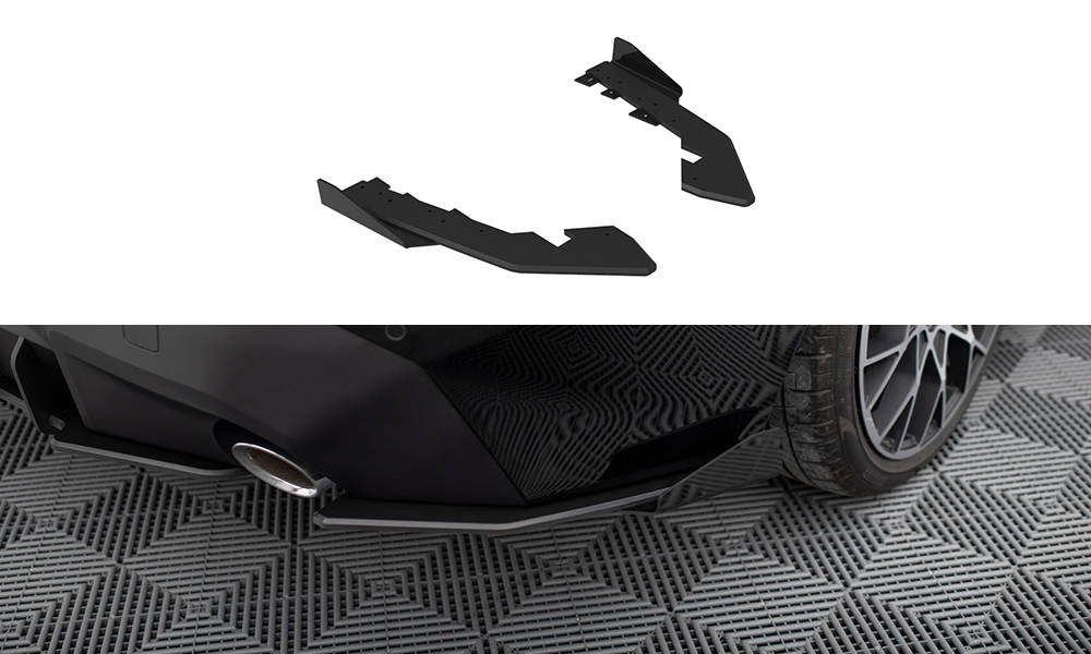 FOR BMW - 2 COUPE - G42 - STREET PRO - REAR SIDE SPLITTERS + WINGS