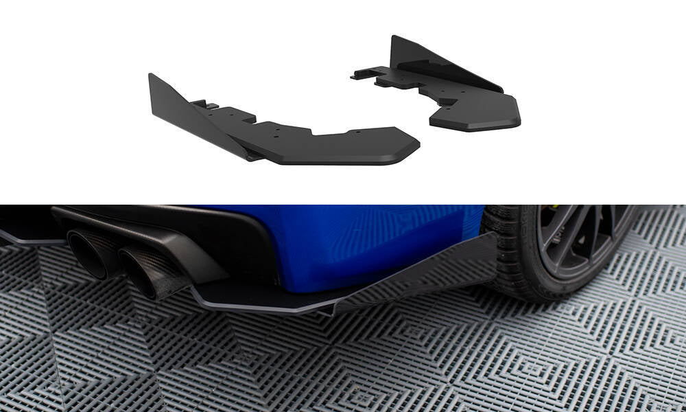 FOR SUBARU - WRX STI - MK1 - STREET PRO REAR SIDE SPLITTERS + FLAPS