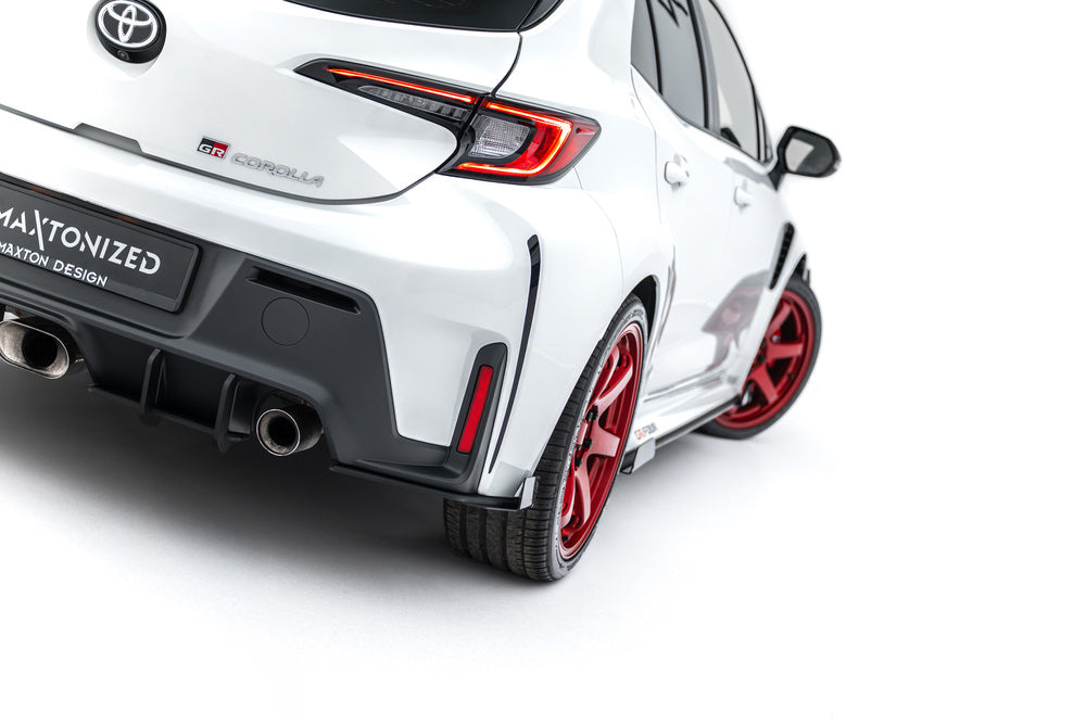 FOR TOYOTA - GR COROLLA - MK12 - STREET PRO REAR SIDE SPLITTERS + FLAPS