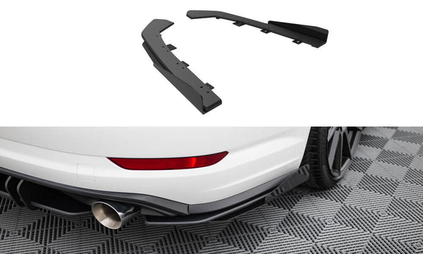 FOR VOLKSWAGEN - JETTA GLI - MK7 - STREET PRO  REAR SIDE SPLITTERS + FLAPS