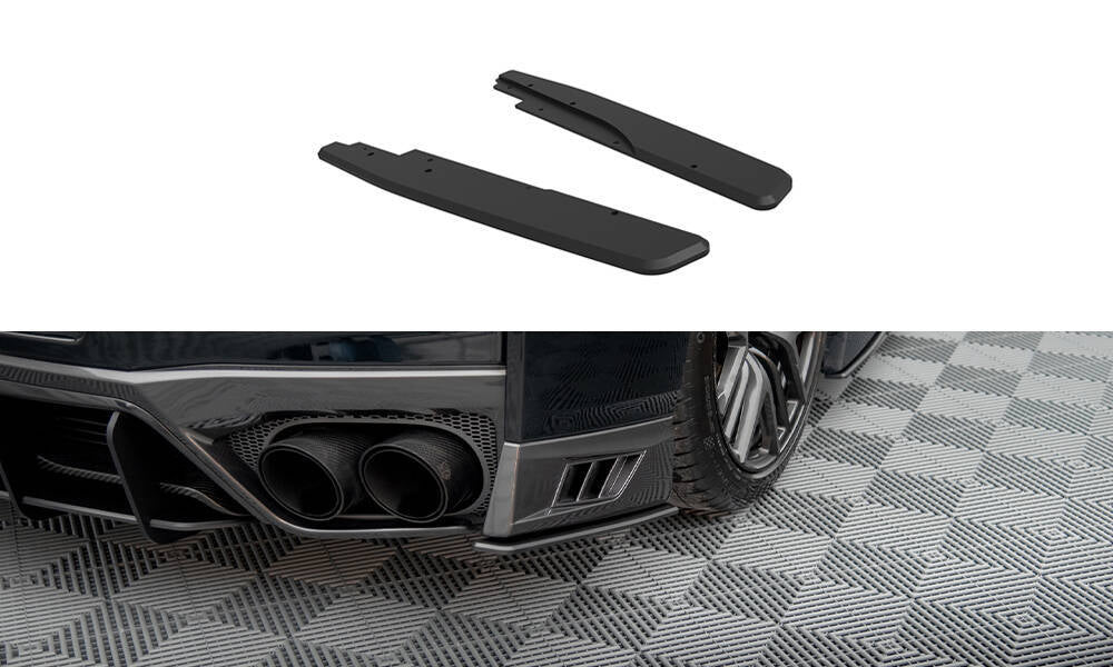 FOR NISSAN - GTR R35 - FACELIFT - STREET PRO - REAR SIDE SPLITTERS