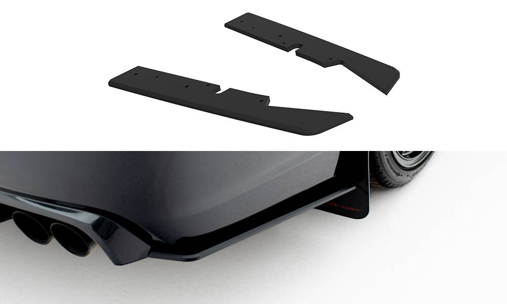 FOR SUBARU - IMPREZA WRX STI - MK3 FACELIFT - STREET PRO REAR SIDE SPLITTERS