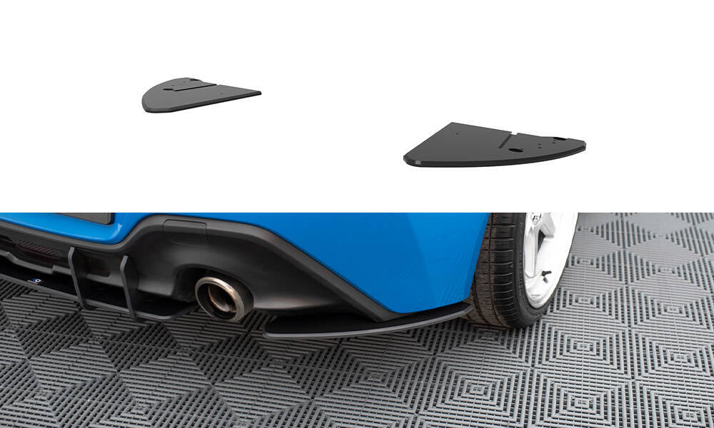 FOR TOYOTA GR86 MK1/ SUBARU BRZ MK2 - STREET PRO REAR SIDE SPLITTERS - V1