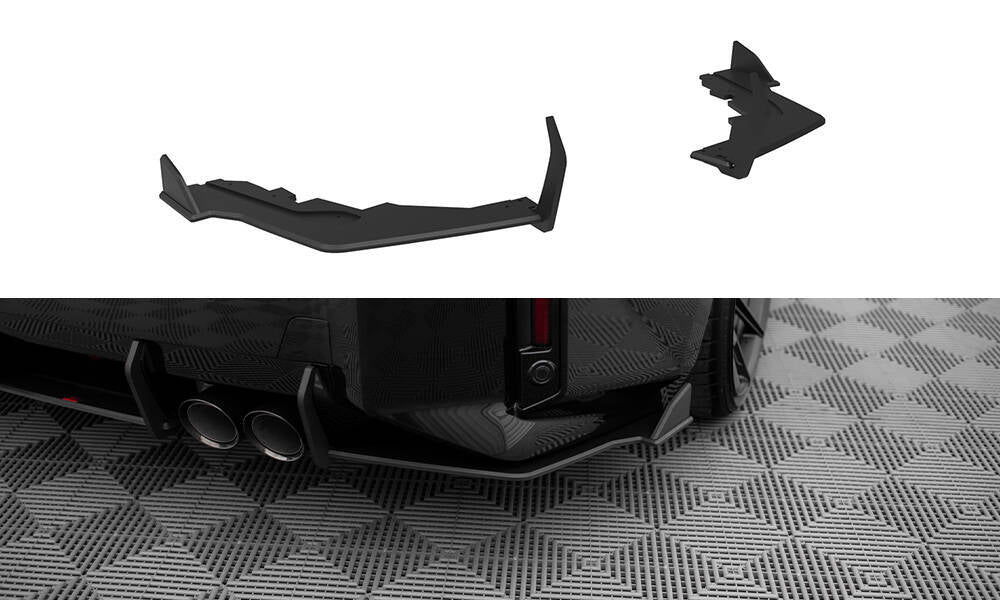 FOR BMW - M2 - G87 - STREET PRO REAR SIDE SPLITTERS - V2
