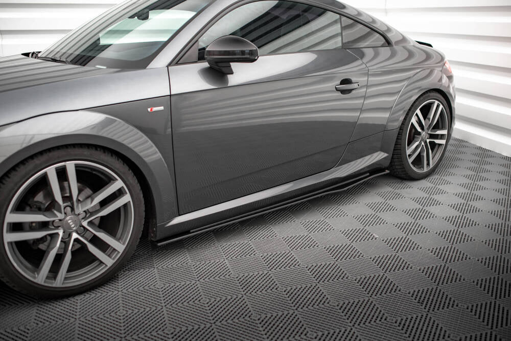 FOR AUDI - TT S / S-LINE 8S - STREET PRO SIDE SKIRTS DIFFUSERS