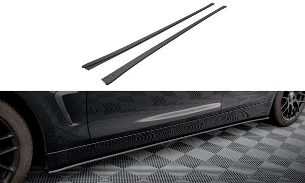 Street Pro Side Skirts Diffusers suitable for BMW 4 Gran Coupe F36