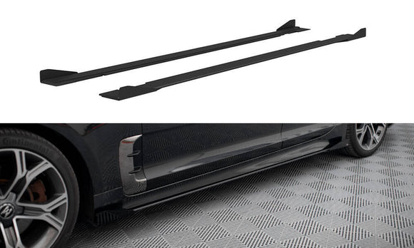 KIA - STINGER GT / GT-LINE - MK1 - STREET PRO SIDE SKIRTS DIFFUSERS + FLAPS