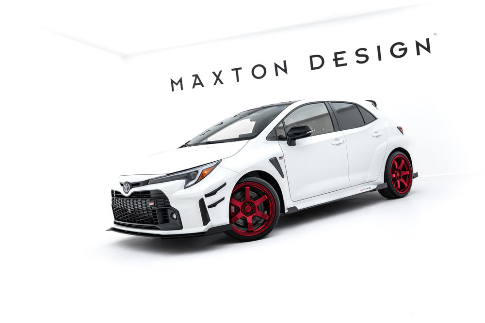 FOR TOYOTA - GR COROLLA - MK12 - STREET PRO SIDE SKIRTS DIFFUSERS + FLAPS