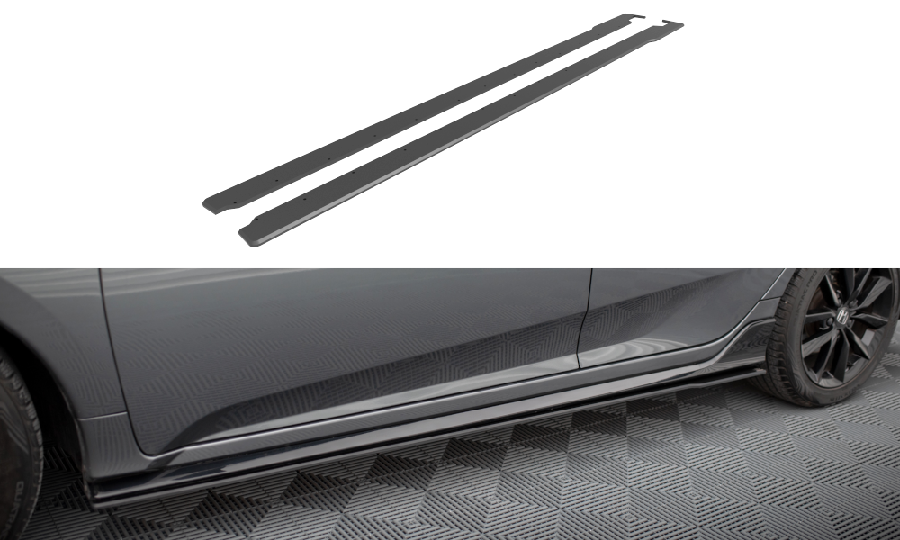 FOR HONDA - CIVIC SPORT - MK10 - STREET PRO - SIDE SKIRTS DIFFUSERS
