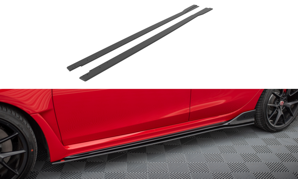 FOR HONDA - CIVIC TYPE - R - MK11 FL5 - STREET PRO - SIDE SKIRTS DIFFUSERS