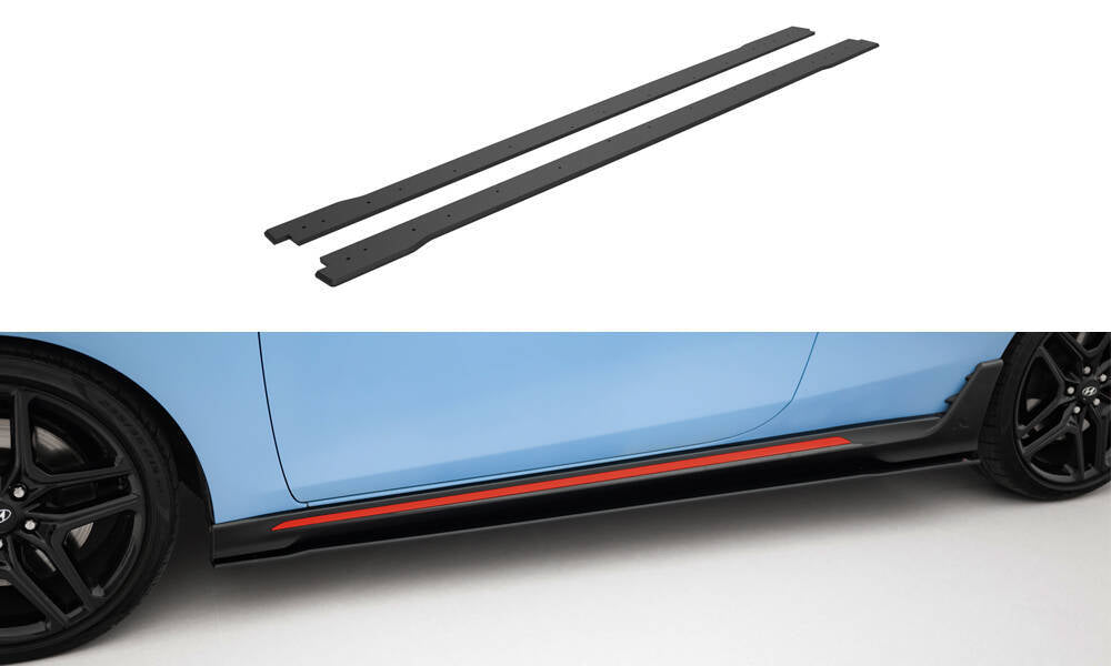 FOR HYUNDAI - VELOSTER N - MK2 - STREET PRO SKIRTS DIFFUSERS