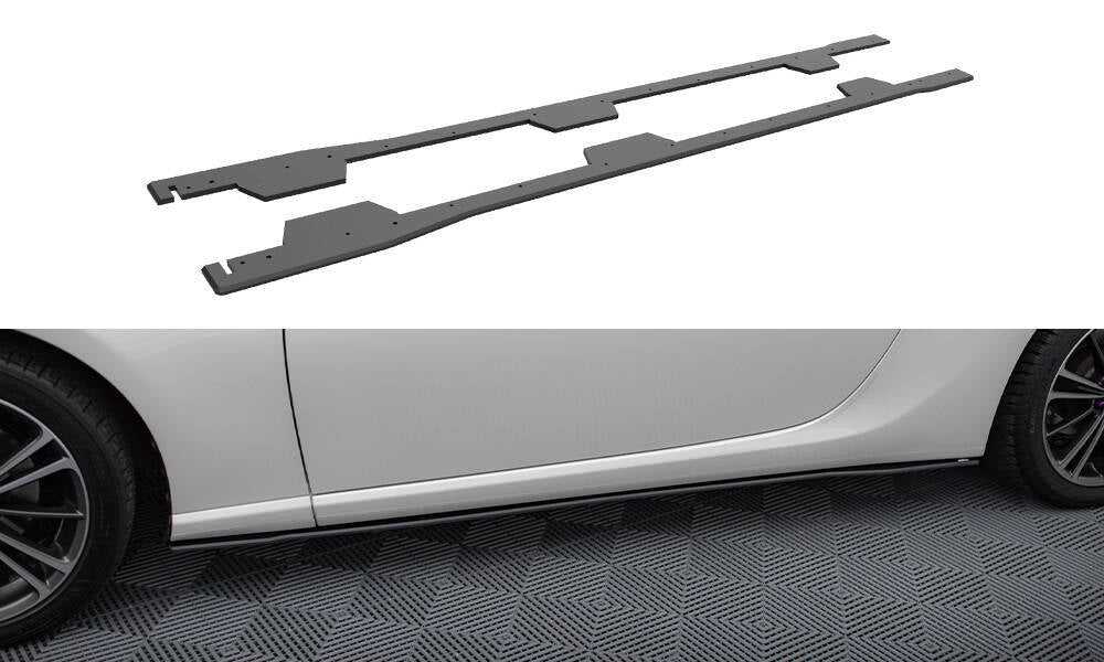 FOR SUBARU - BRZ - MK1 - STREET PRO SIDE SKIRTS DIFFUSERS