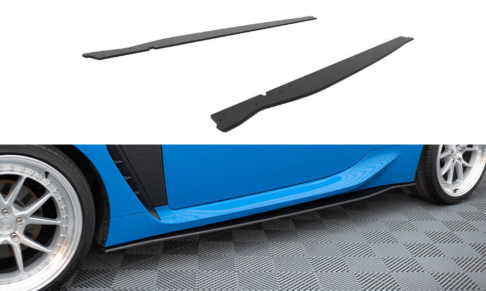 FOR TOYOTA GR86 MK1/ SUBARU BRZ MK2 - STREET PRO SIDE SKIRTS DIFFUSERS - V1