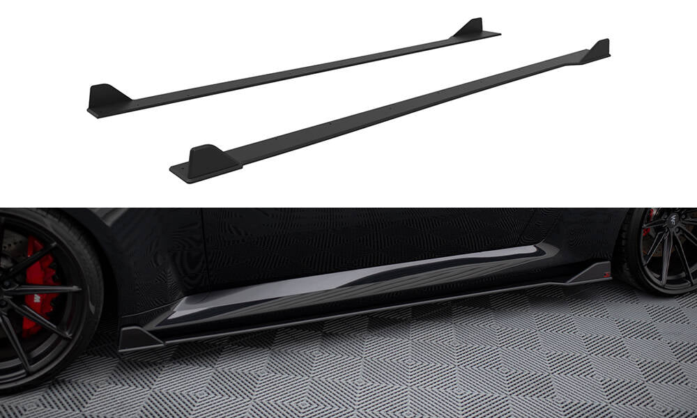 FOR BMW - M2 - G87 - STREET PRO SIDE SKIRTS DIFFUSERS - V2