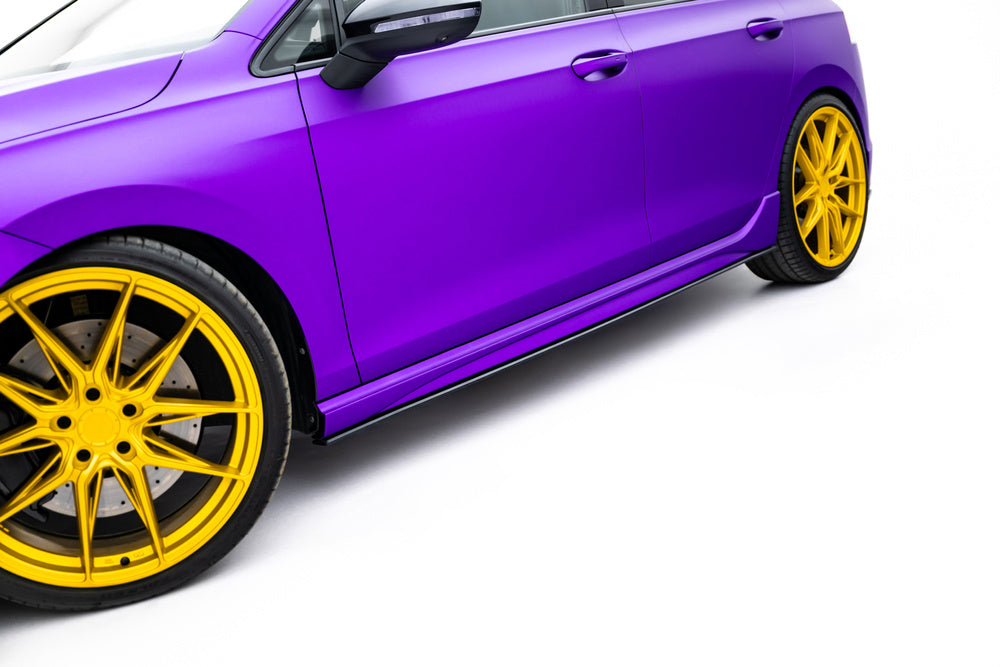 FOR VOLKSWAGEN - GOLF R - MK8/ MK8 FACELIFT - STREET PRO SIDE SKIRTS DIFFUSERS