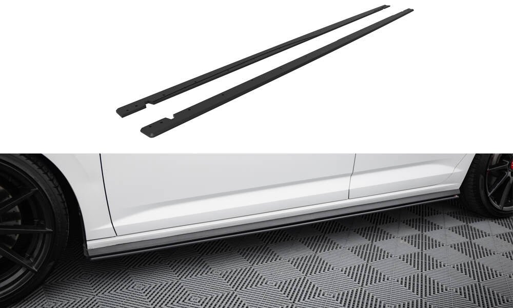 FOR VOLKSWAGEN - JETTA GLI - MK7 - STREET PRO SIDE SKIRTS DIFFUSERS
