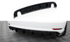 FOR AUDI - A3 SEDAN - 8V FACELIFT - REAR VALANCE (VERSION WITH DUAL EXHAUST TIPS ON ONE SIDE)