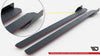 Audi - TT S / S-Line 8S - Street Pro Side Skirts Diffusers + Flaps