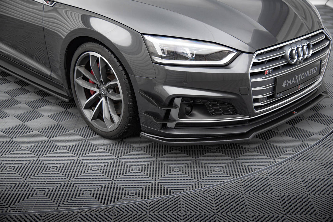 FOR AUDI - B9 - S5/A5 S-LINE - FRONT BUMPER WINGS (CANARDS)