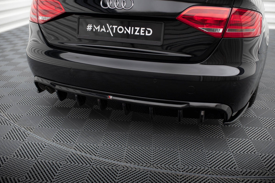 FOR AUDI - A4 B8  - REAR VALANCE (SINGLE SIDE DUAL EXHAUST VERSION)