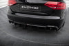 FOR AUDI - A4 B8  - REAR VALANCE (SINGLE SIDE DUAL EXHAUST VERSION)