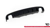 FOR AUDI - A4 B8  - REAR VALANCE (VERSION WITH SINGLE EXHAUSTS ON TWO SIDES)