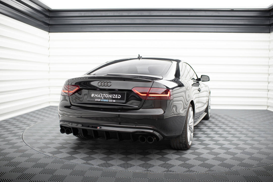 Rear Valance suitable for Audi S5 Coupe / Cabrio S-Line 8T
