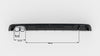 FOR AUDI - A4 S-LINE B9 - REAR VALANCE (VERSION WITH DUAL EXHAUST TIPS ON ONE SIDE)