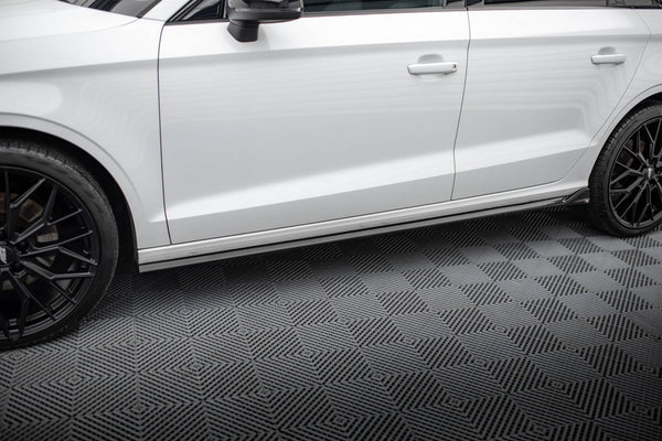 FOR AUDI - A3 SEDAN - 8V - SIDE SKIRT DIFFUSERS