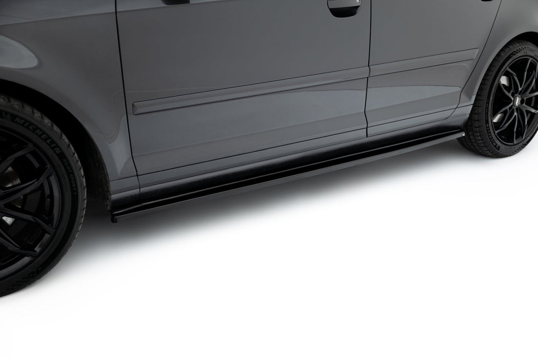 Side Skirts Diffusers suitable for Audi A3 Sportback 8P / 8P Facelift