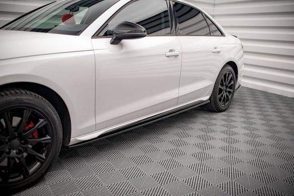 FOR AUDI - A4 - B9.5 - SIDE SKIRTS DIFFUSERS - FACELIFT
