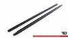 FOR AUDI - A4 - B9.5 - SIDE SKIRTS DIFFUSERS - FACELIFT