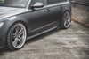FOR AUDI - A6 C7 / S6 C7 - S-LINE - SIDE SKIRTS DIFFUSERS - FACELIFT - V3