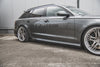 FOR AUDI - A6 C7 / S6 C7 - S-LINE - SIDE SKIRTS DIFFUSERS - FACELIFT - V3