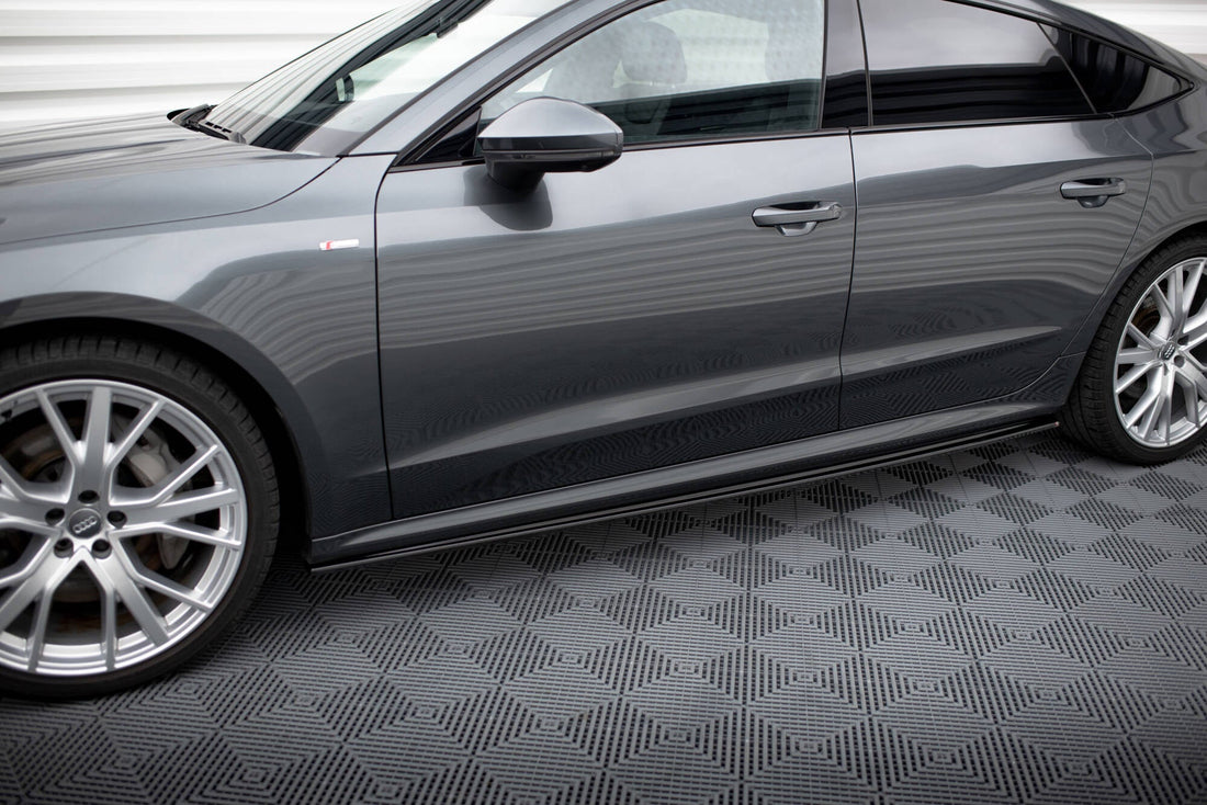 Side Skirts Diffusers suitable for Audi A7 S-Line C8 / S7 C8 / C8 Facelift / S7 Facelift
