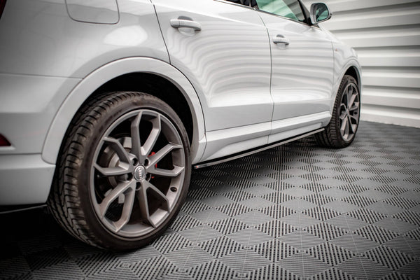 FOR AUDI - Q3 - S-LINE - 8U - FACELIFT - SIDE SKIRTS DIFFUSERS