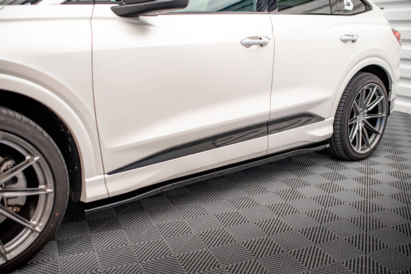 FOR AUDI - Q4 - E-TRON - SPORTBACK - SIDE SKIRTS DIFFUSERS - V1