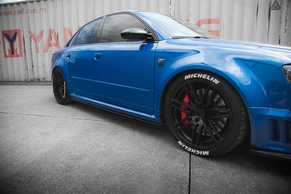 FOR AUDI - RS4 B7 - SIDE SKIRT DIFFUSERS