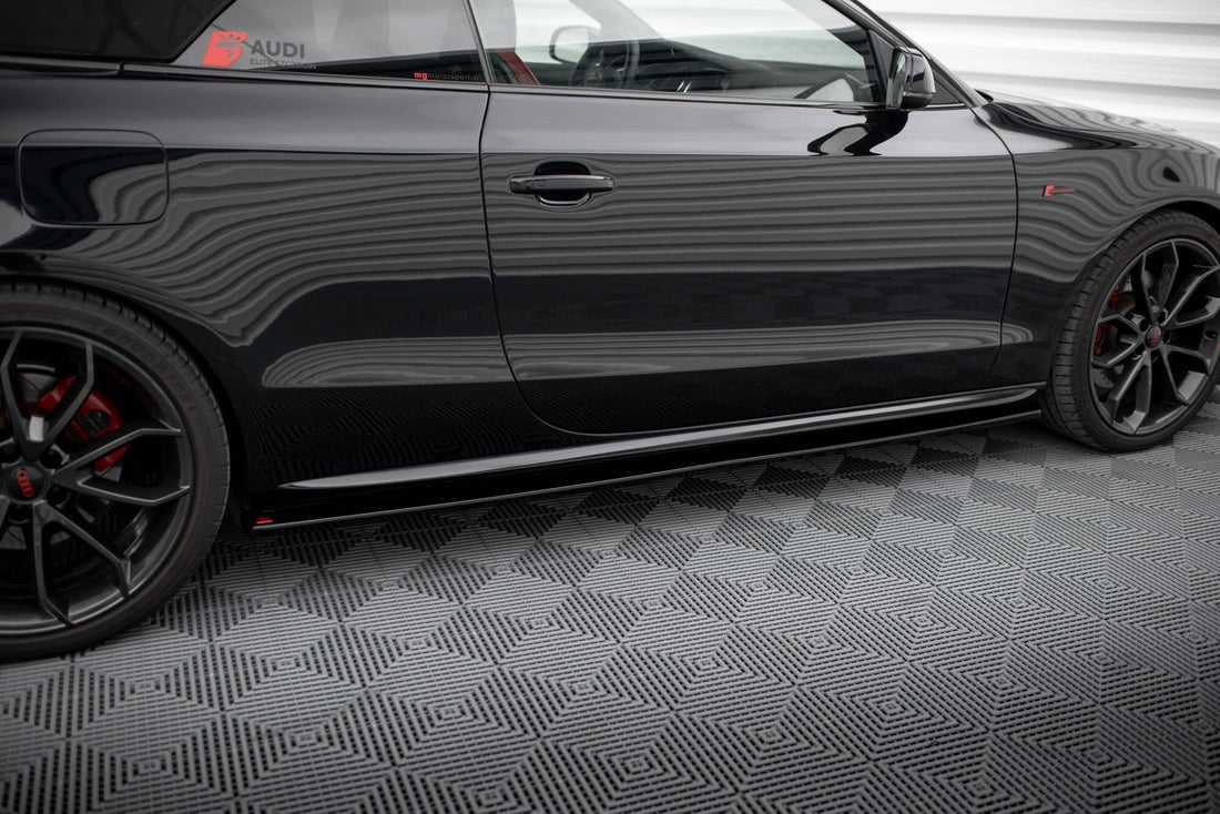 Side Skirts Diffusers suitable for Audi S5 / A5 / A5 S-Line 8T / 8T Facelift