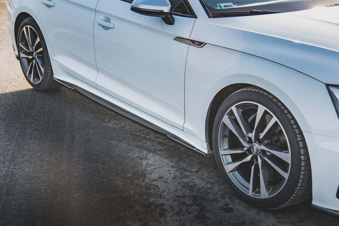 Side Skirts Diffusers suitable for Audi S5 / A5 S-Line Sportback F5 Facelift