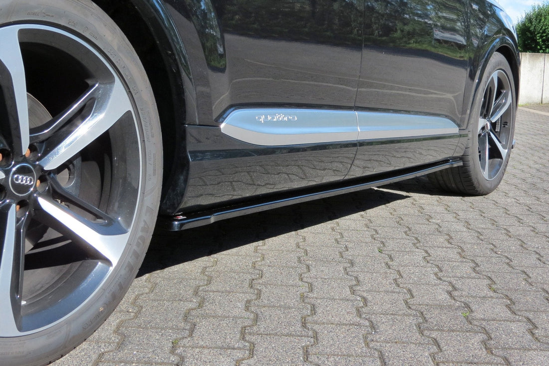 Side Skirts Splitters suitable for Audi SQ7 / Q7 S-Line Mk.2