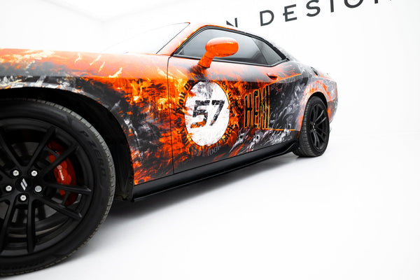 Side Skirts Diffusers for Dodge Challenger GT Mk3 Facelift